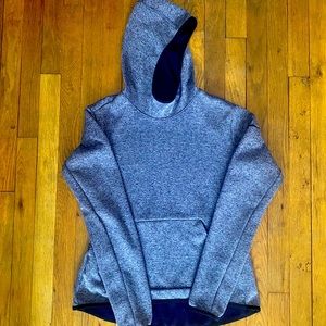 Nike purple patterned running hoodie
